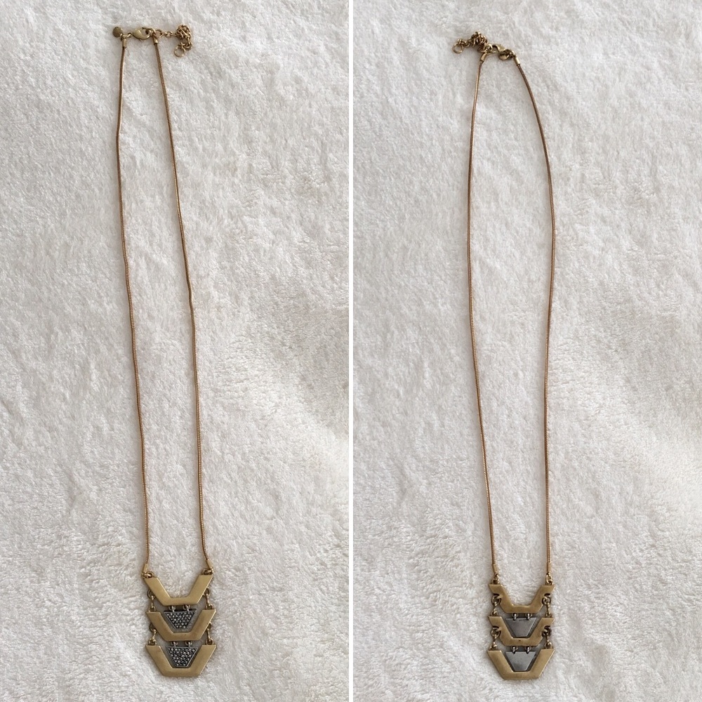 Versatile gold/silver/pave pendant